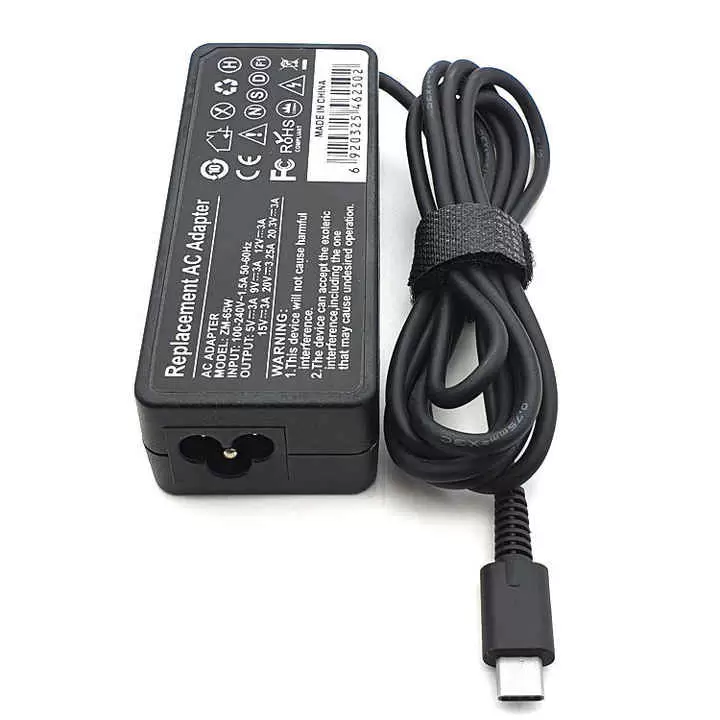 Lenovo Laptop Adapter 65W Type C