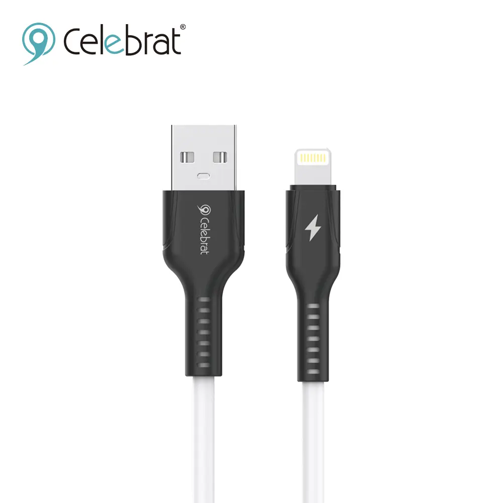 Celebrat CB-35-A-L 3A Fast Charging Braided Data Cable