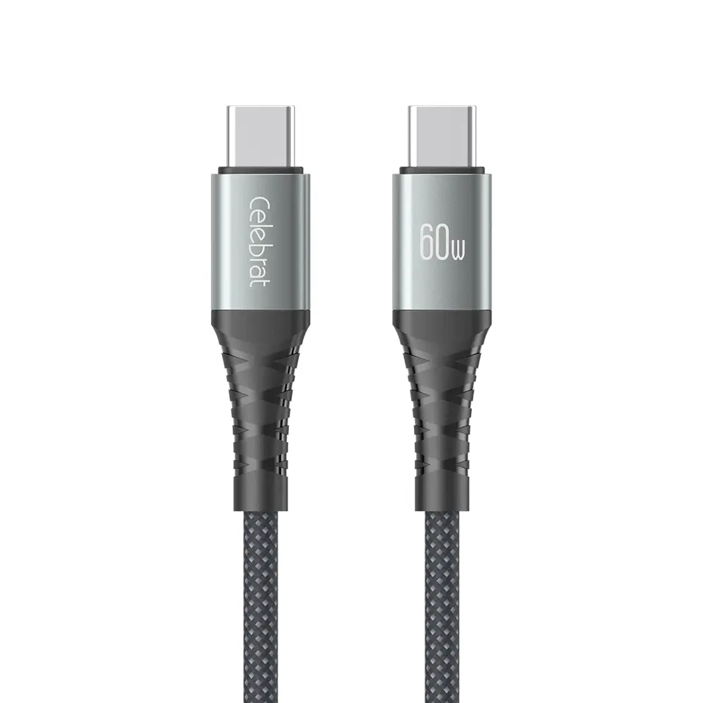 Celebrat CB-40-C-C 60W Fast Charging & Data USB-C to USB-C Cable