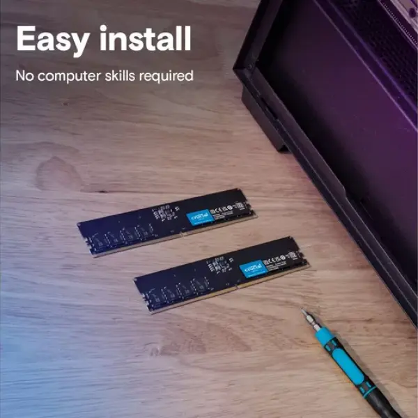 CRUCIAL DDR5 5600 MHz PC RAM - 16 GB