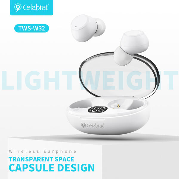 Celebrat W32 Semi-In-Ear True Wireless Earbuds