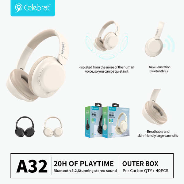 Celebrat Headphones A32